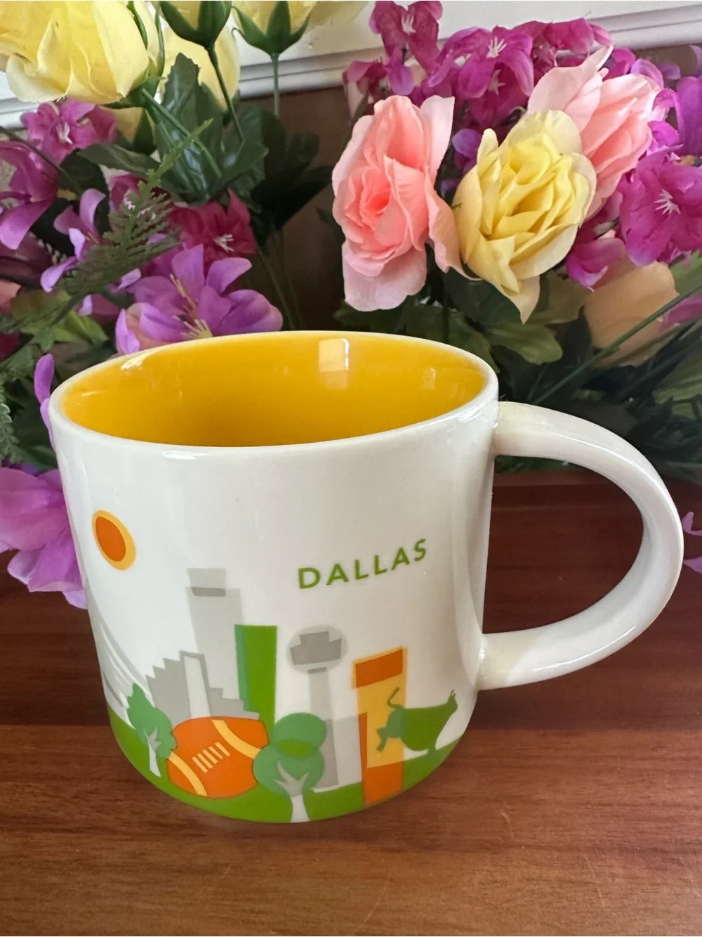 Starbucks Dallas You Are Here Collectors Coffee Mug 2015